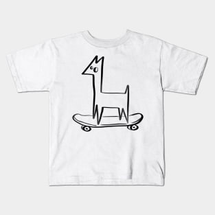 dog skate Kids T-Shirt